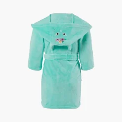 Robes De Chambre|Carré Blanc Robe de chambre enfant polaire à capuche Beachful lagon
