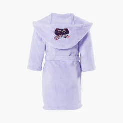 Robes De Chambre|Carré Blanc Robe de chambre enfant polaire à capuche Anouchka parme