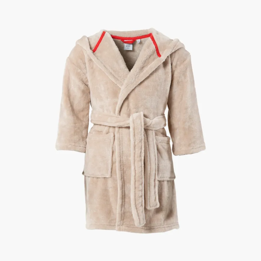 Robes De Chambre|Carré Blanc Robe de chambre enfant polaire à capuche Bearful