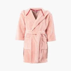 Robes De Chambre|Carré Blanc Robe de chambre enfant polaire à capuche Sweetful rose