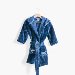 Robes De Chambre|Carré Blanc Robe de chambre enfant polaire à capuche Océanos