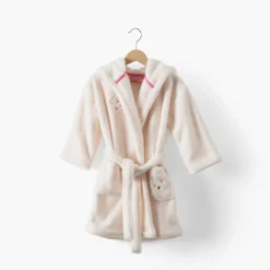 Nouveautés Bébénew|Robes De Chambre|Carré Blanc Robe de chambre polaire enfant Bienvenue nude