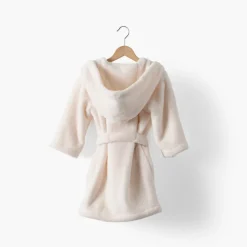 Nouveautés Bébénew|Robes De Chambre|Carré Blanc Robe de chambre polaire enfant Bienvenue nude