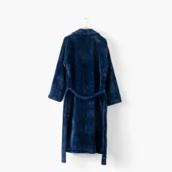 Coffrets Cadeaux|Robe De Chambre Homme|Carré Blanc Robe de chambre polaire homme Gabriel marine