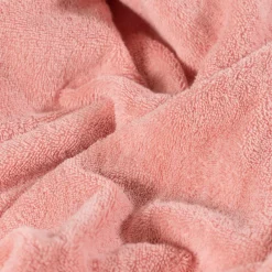 Serviettes De Toilette|Carré Blanc Serviette de toilette coton biologique Festine rose sorbet