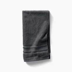 Serviettes De Toilette|Carré Blanc Serviette de toilette coton Lola II ardoise