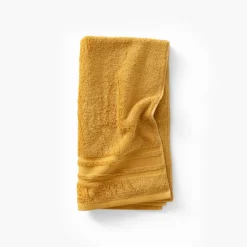 Serviettes De Toilette|Carré Blanc Serviette de toilette coton Lola II miel