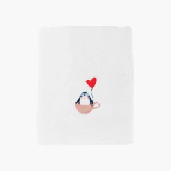 Serviettes De Toilette|Carré Blanc Serviette de toilette coton Artica blanc