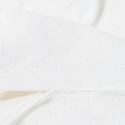 Serviettes De Toilette|Carré Blanc Serviette de toilette coton Artica blanc