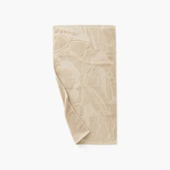 Serviettes De Toilette|Carré Blanc Serviette de toilette coton bio Gisèle