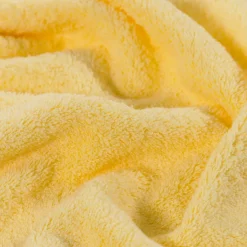 Serviettes De Toilette|Carré Blanc Serviette de toilette coton Smoothie citron