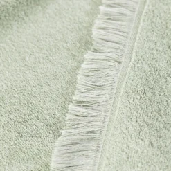 Serviettes De Toilette|Carré Blanc Serviette de toilette coton biologique Anya tilleul