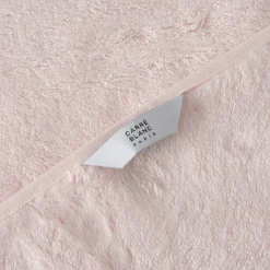 Serviettes De Toilette|Carré Blanc Serviette de toilette coton et viscose de bambou Aura nude