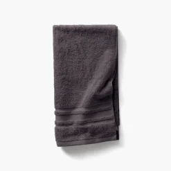 Serviettes De Toilette|Carré Blanc Serviette de toilette coton Lola II anthracite