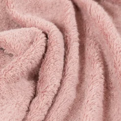 Serviettes De Toilette|Carré Blanc Serviette de toilette coton et viscose de bambou Calathéa rose
