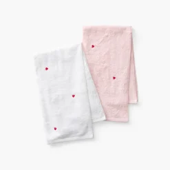 Serviettes De Toilette|Carré Blanc Serviette de toilette coton Adore blanc