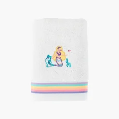 Serviettes De Toilette|Carré Blanc Serviette de toilette coton Calliopé blanc