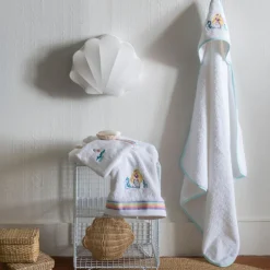 Serviettes De Toilette|Carré Blanc Serviette de toilette coton Calliopé blanc