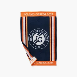 Coffrets Cadeaux|Roland-garroscollab|Carré Blanc Serviette de toilette joueur•se Roland-Garros 2024 marine