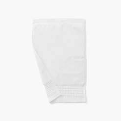 Serviettes Invité|Carré Blanc Serviette invité bouclette de coton biologique Source blanc