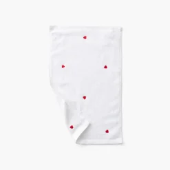 Serviettes Invité|Carré Blanc Serviette invité coton Adore blanc