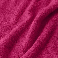 Serviettes Invité|Carré Blanc Serviette invité coton Lola II framboise