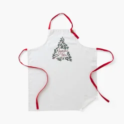 Coffrets Cadeaux|Carré Blanc Tablier de cuisine coton Tradition écru