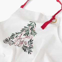 Coffrets Cadeaux|Carré Blanc Tablier de cuisine coton Tradition écru