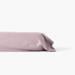 Taies De Traversin|Carré Blanc Taie de traversin percale de coton Neo poudre