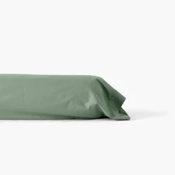 Taies De Traversin|Carré Blanc Taie de traversin percale de coton Neo thym