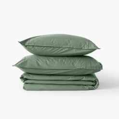 Taies De Traversin|Carré Blanc Taie de traversin percale de coton Neo thym
