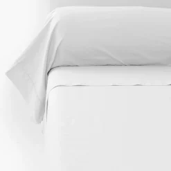 Taies De Traversin|Carré Blanc Taie de traversin percale de coton Neo blanc