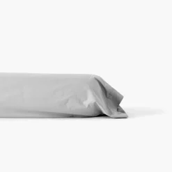 Taies De Traversin|Carré Blanc Taie de traversin percale de coton Neo gris