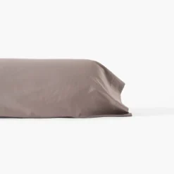 Taies De Traversin|Carré Blanc Taie de traversin satin de coton Aura