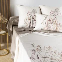 Taies De Traversin|Carré Blanc Taie de traversin satin de coton Aura