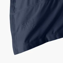 Taies D’oreiller|Carré Blanc Taie d'oreiller carrée coton Neo marine