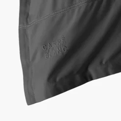 Taies D’oreiller|Carré Blanc Taie d'oreiller carrée coton Neo anthracite