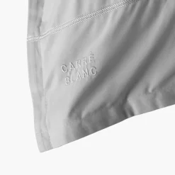 Taies D’oreiller|Carré Blanc Taie d'oreiller carrée coton Neo gris