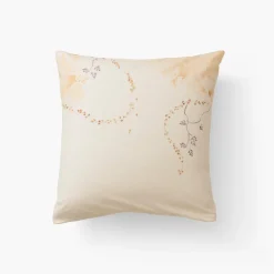 Taies D’oreiller|Carré Blanc Taie d'oreiller carrée percale de coton Bloomart