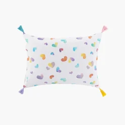 Taies D'oreiller|Carré Blanc Taie d'oreiller rectangulaire pur coton Calliopé