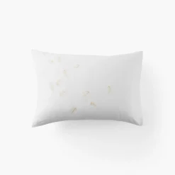 Taies D’oreiller|Carré Blanc Taie d'oreiller rectangulaire satin de coton Mon Ange