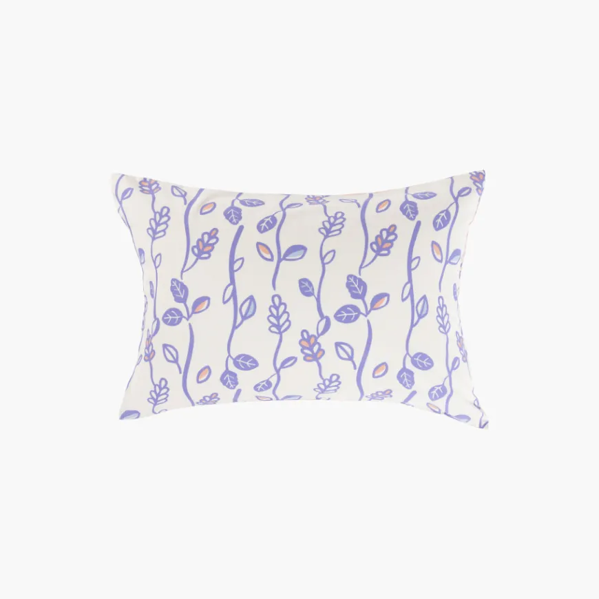 Taies D’oreiller|Carré Blanc Taie d'oreiller rectangulaire réversible pur coton Twiggypop