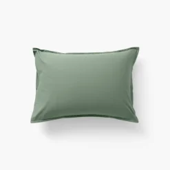 Taies D’oreiller|Carré Blanc Taie d'oreiller rectangulaire coton Neo thym