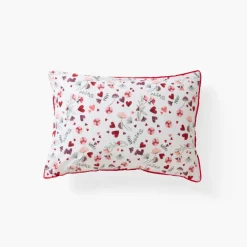 Linge De Litbio|Taies D'oreiller|Carré Blanc Taie d'oreiller rectangulaire pur coton bio Mes Rêves