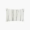Taies D’oreiller|Carré Blanc Taie d'oreiller rectangulaire réversible percale de coton lavée biologique Monarbre