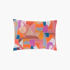 Taies D’oreiller|Carré Blanc Taie d'oreiller rectangulaire percale de coton Rosangela