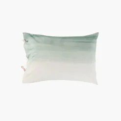 Taies D’oreiller|Carré Blanc Taie d'oreiller rectangulaire percale de coton Vibration