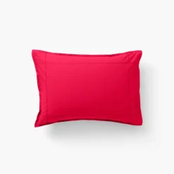 Taies D’oreiller|Carré Blanc Taie d'oreiller rectangulaire percale de coton Neo grenadine
