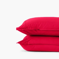 Taies D’oreiller|Carré Blanc Taie d'oreiller rectangulaire percale de coton Neo grenadine