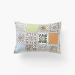 Taies D’oreiller|Carré Blanc Taie d'oreiller rectangulaire pur coton Méli-Mélo